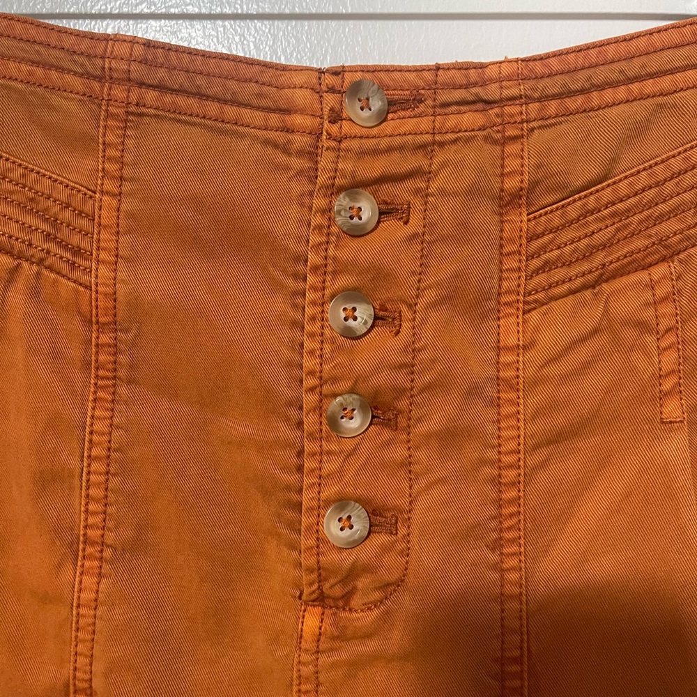Anthropologie Briony button front skirt size 12 - Picture 3 of 5